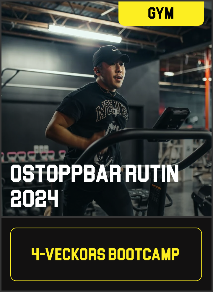 OSTOPPBAR RUTIN 2024 - 4 VECKOR KICKSTART