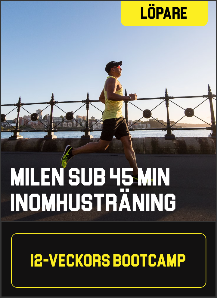 MILEN UNDER 45 MIN - 12 VECKOR PROGRAM INOMHUS/UTOMHUS